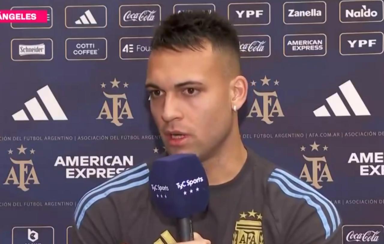 Lautaro: “Ballon d’Or? I deserve to be here and I can compete”