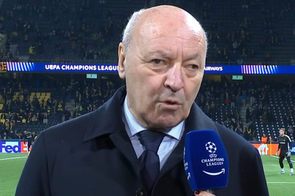 Young Boys-Inter, Marotta: Synthetic? UEFA must intervene. It can cause damage.