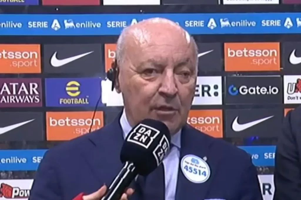 Inter-Juventus, Marotta: It won’t be decisive. Injuries? We need a remedy.
