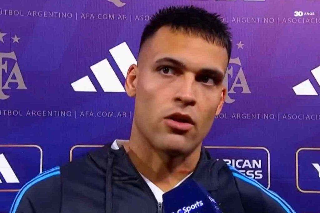 Lautaro: Positive year in the national team. I explain the goal