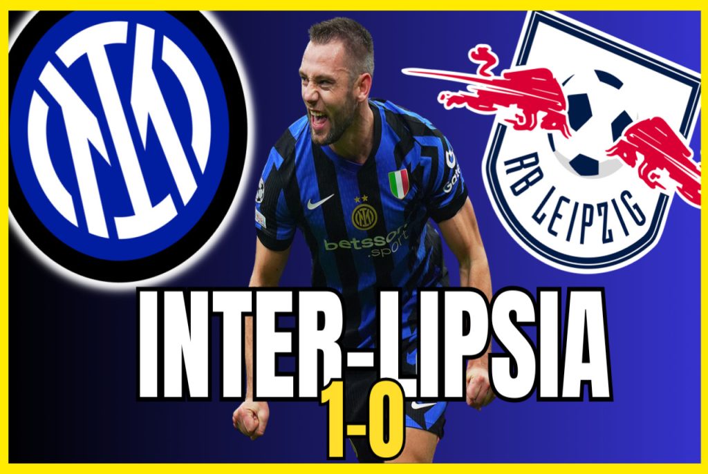 VIDEO – INTER LEIPZIG 1-0: FIRST IN THE STANDINGS AND ZERO GOALS CONCEDED!!