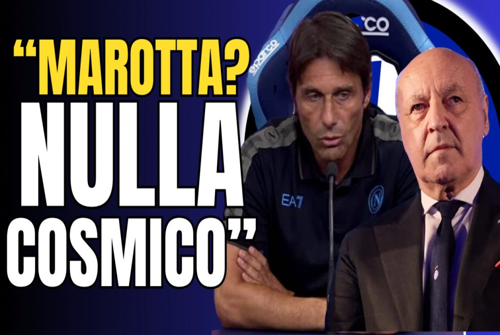 VIDEO – The new ATTACK from CONTE to MAROTTA and INTER: there’s a problem… for Napoli