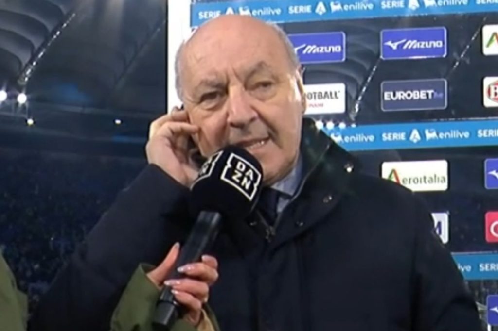 Lazio-Inter, Marotta: Double goal? Obligated to try. The goal will help Lautaro