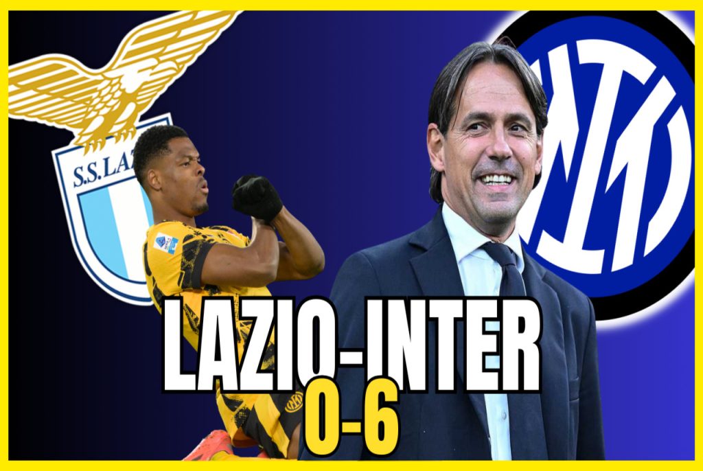 VIDEO – LAZIO INTER 0-6: INTER IS PLAYING ANOTHER SPORT! THERE’S NO CONTEST!