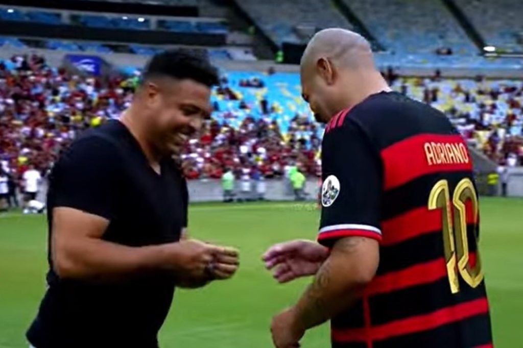 VIDEO – Farewell match for Adriano, from Ronaldo to Materazzi: how many Inter Milan players on the field