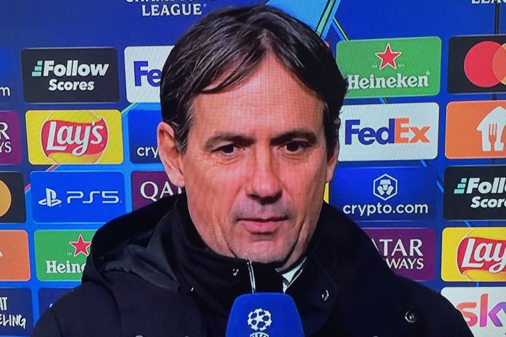 Sparta Prague-Inter, Inzaghi: Now we are missing a point. Without a warning, I wouldn’t have removed Asllani.