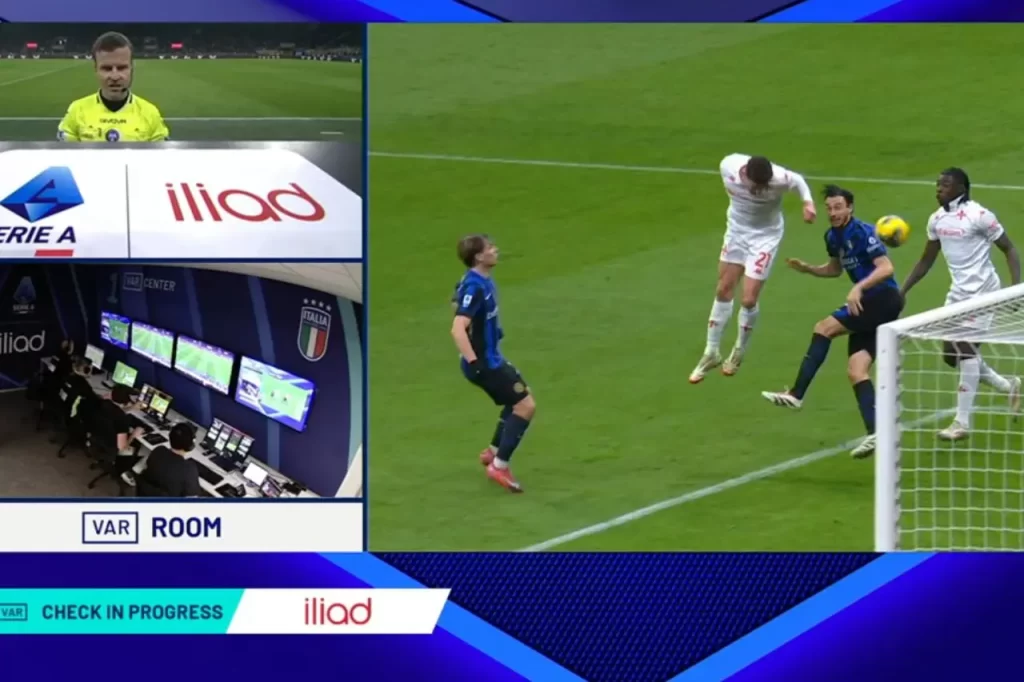 Sensational Inter-Fiorentina: The VAR was FORCED to give a penalty to Fiorentina
