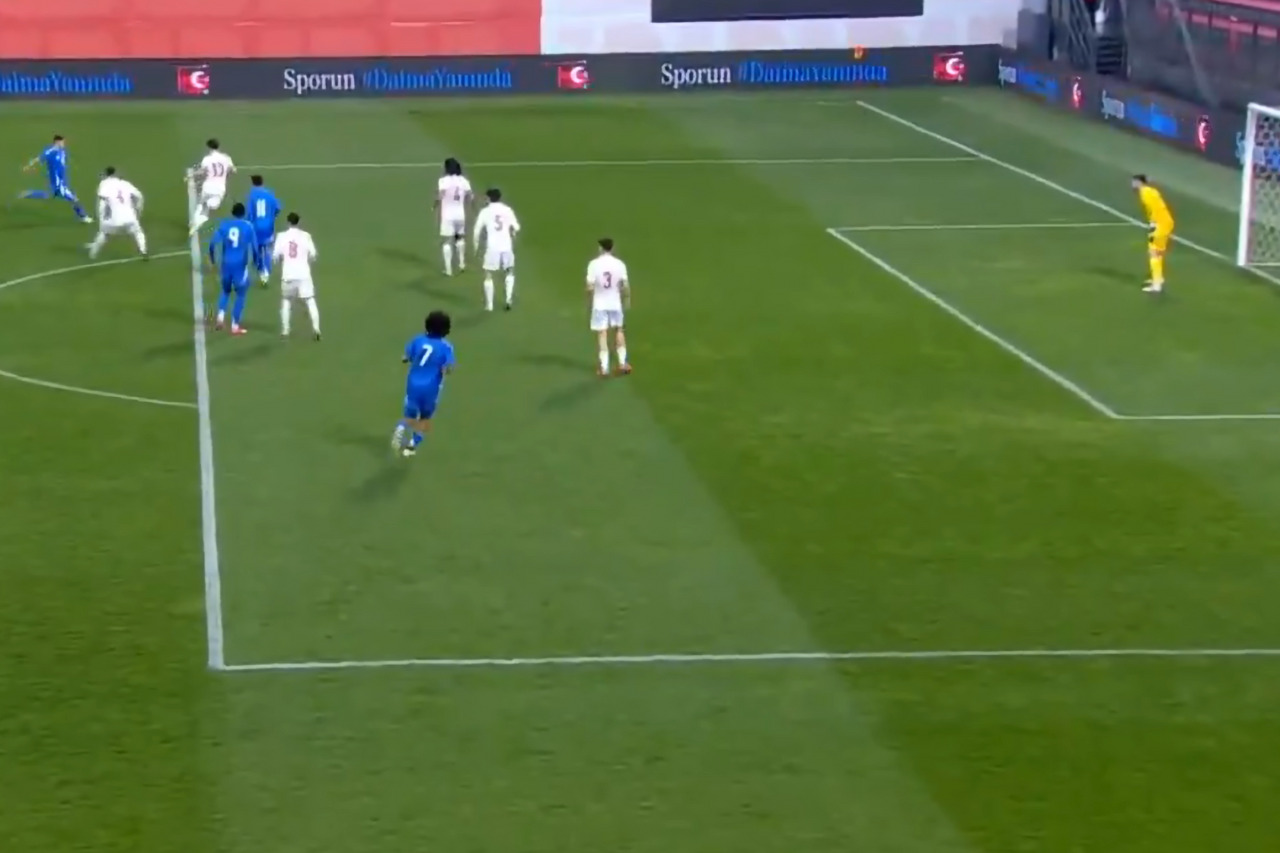 VIDEO – Inter’s talented player impresses also with Italy: what a goal!