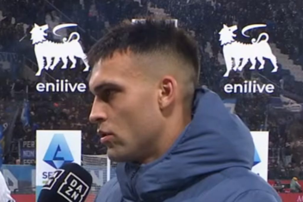 Lautaro dreams of the TREBLE: his live response