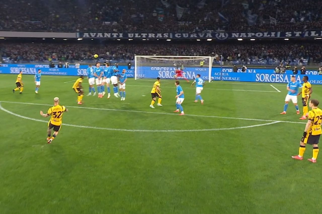 VIDEO – Dimarco’s masterpiece at Maradona: ABSURD free kick!