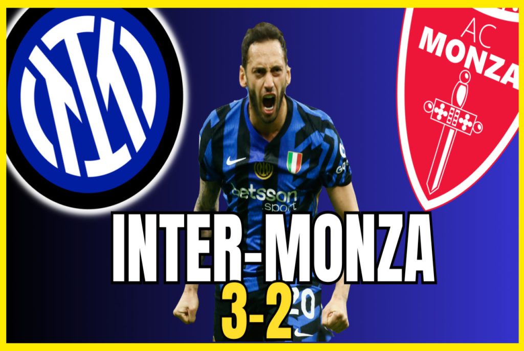 VIDEO – INTER MONZA 3-2: HEART-STOPPING FINISH!! TERRIFIC GOALS BY CALHA AND BASTONI!!