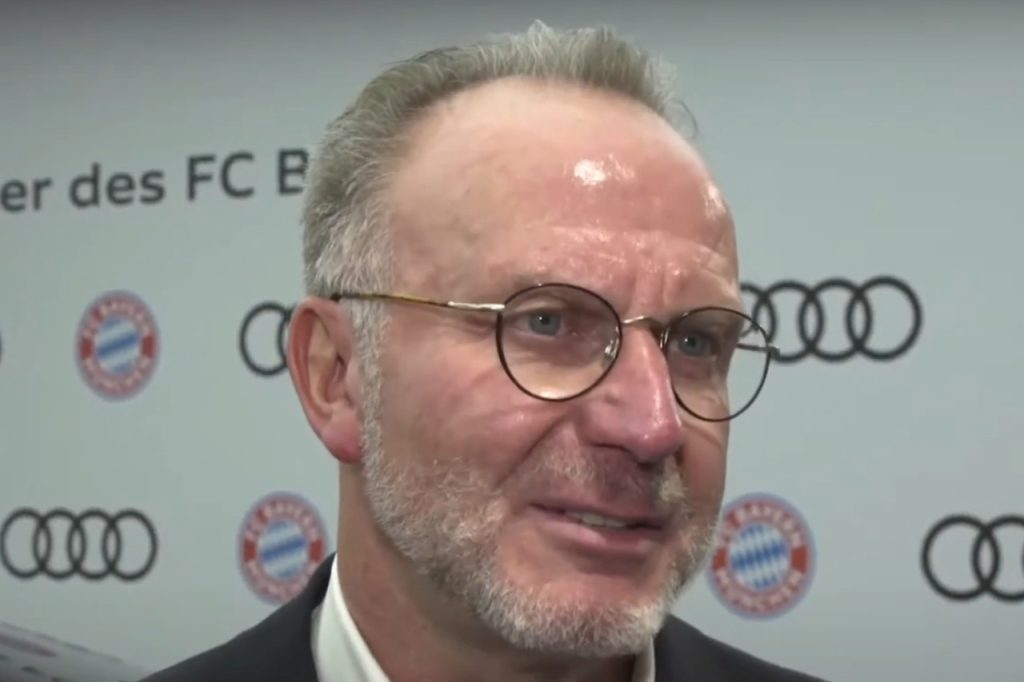 Rummenigge: Bayern-Inter? We are not favorites.
