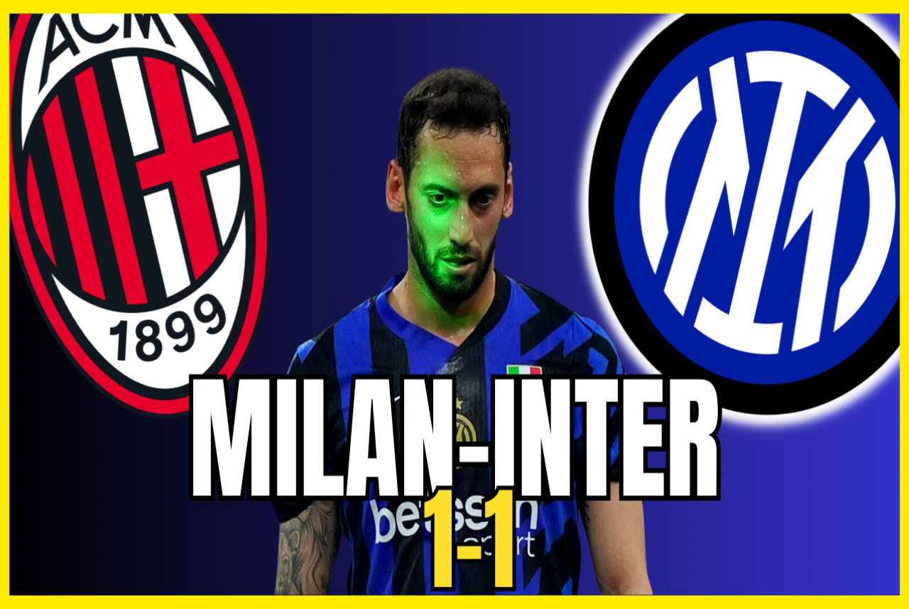 VIDEO – MILAN INTER 1-1: THE DERBY REMAINS CURSED! BUT TODAY WE DESERVED IT!