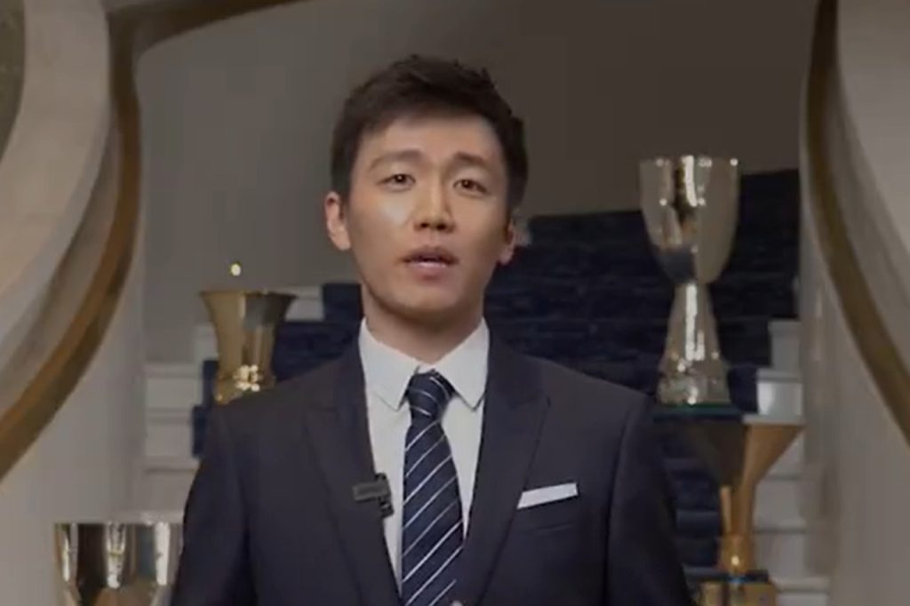 Zhang’s message to Inter before the final