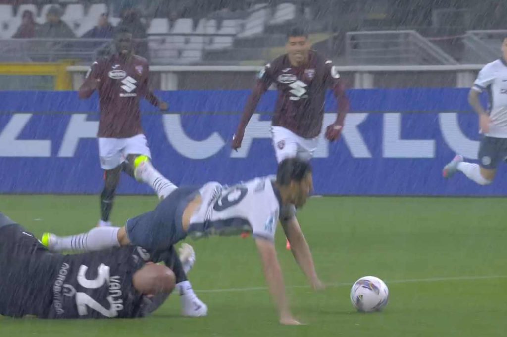Moviola Torino-Inter: “Milinkovic on Taremi is a penalty”