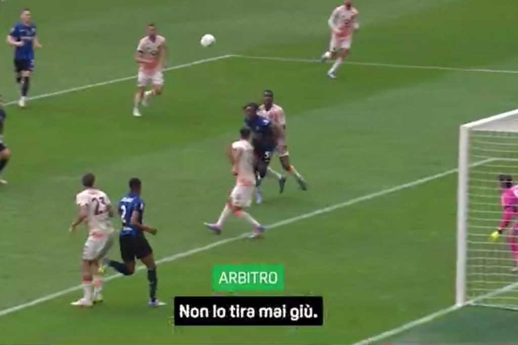 Rocchi: Here’s why the audio from Bisseck’s penalty wasn’t released