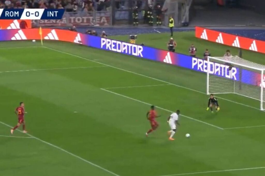 HIGHLIGHTS Roma-Inter 0-1: what a beautiful goal by Bonny