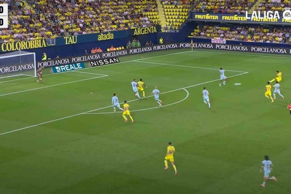 VIDEO – Buchanan explodes with Villarreal: spectacular goal