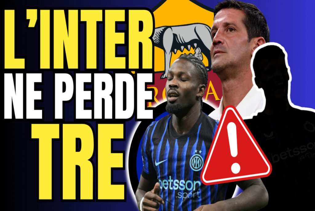 VIDEO – THREE INJURIES and TWO line-up doubts! Roma-Inter: latest news and preview