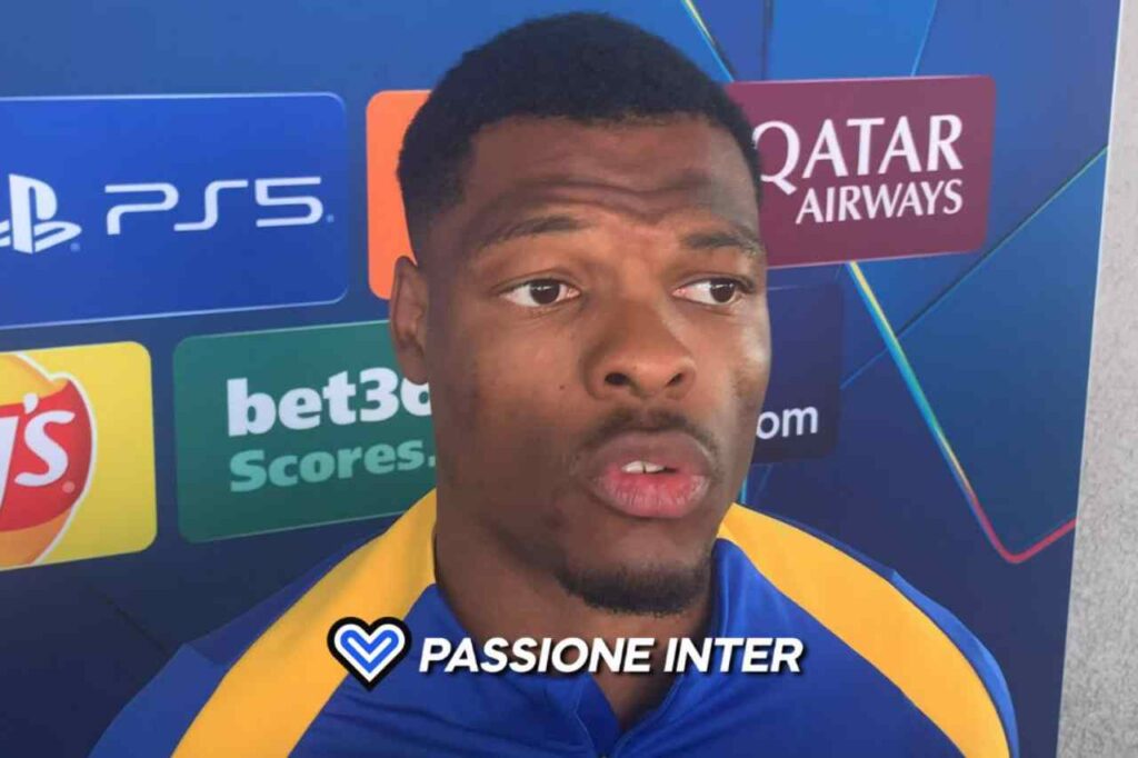 Dumfries returns to Italy: the decision on the derby with the injury