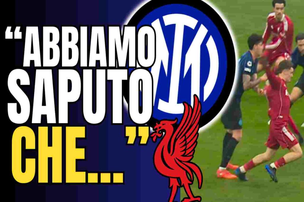 VIDEO – What happened in the Locker Room with the Referee of Inter-Liverpool 0-1