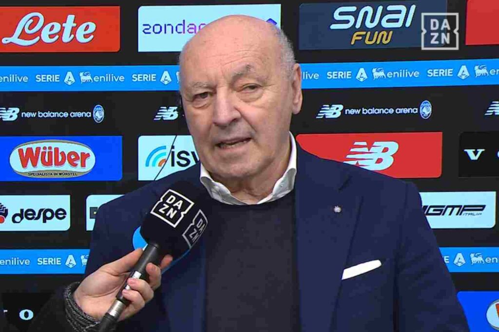 Marotta: “We will talk with Frattesi. Conte? Napoli is the favorite”