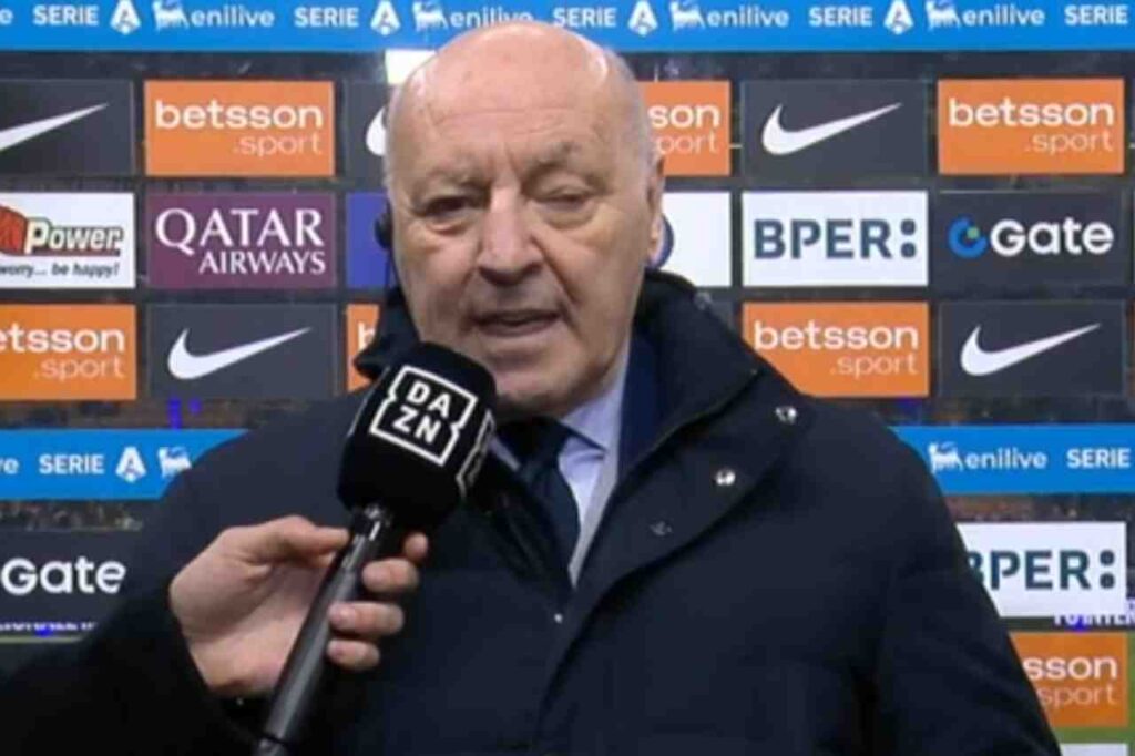 Marotta: “News on Dumfries. Conte? No comment”
