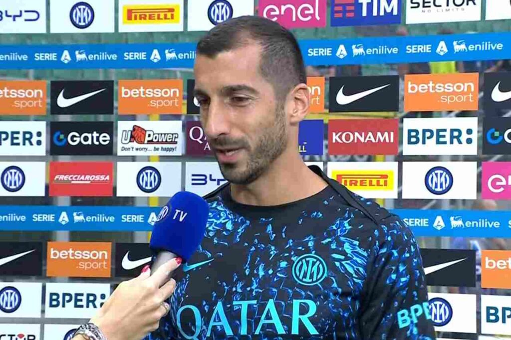 Inter also loses Mkhitaryan: muscle problem, tests are needed