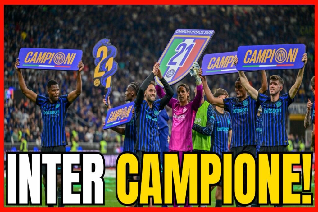 LIVE – INTER, CHAMPIONS OF ITALY! Scudetto Celebration, Chivu, Marotta, Nerazzurri dominance – INTER NEWS