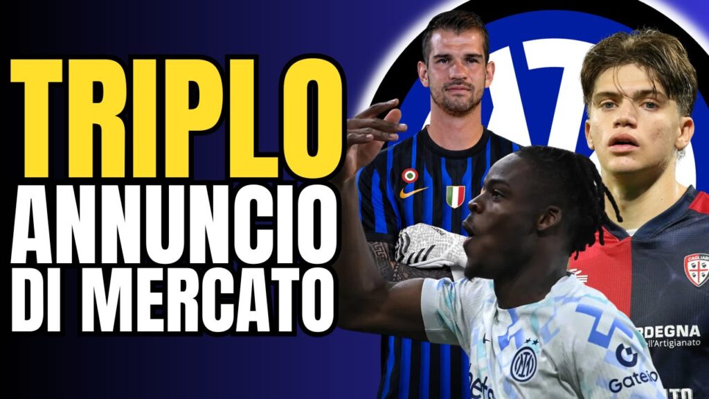 VIDEO – TRIPLE market announcement: the future of Bisseck at Inter, GYM and Bastoni