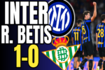 VIDEO – INTER-REAL BETIS 1-0: JOHNNY, JOHNNY STONEEES! || Highlights and analysis