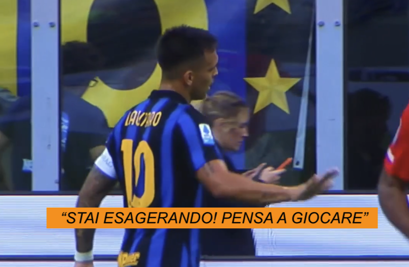 Inter-Monza, revealed the conversations between Lautaro and referee Marinelli