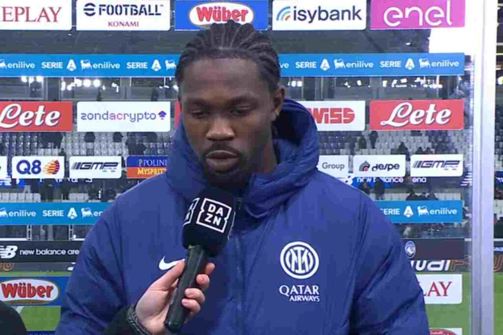 Stones and Thuram, skit before Inter-Monza: the behind-the-scenes
