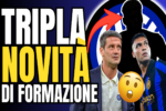 VIDEO – TRIPLE SURPRISE in the lineup and the HIDDEN FACTOR that can CHANGE Roma-Inter