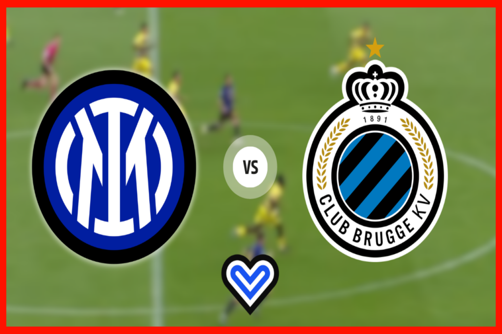 LIVE – INTER-CLUB BRUGGE Live! Live reaction Champions League